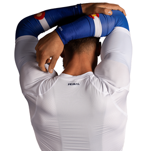 Manches de cycliste personnalisées avec logo OEM, imprimées par sublimation, avec designs personnalisés pour le sport et les activités de plein air - Product Image 3