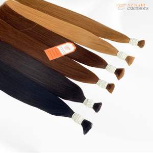 Top 1 extensions de cheveux humains en vrac de qualité de cheveux vietnamiens bruts personnaliser la couleur 100% cheveux vierges cuticule alignée Remy - Product Image 5