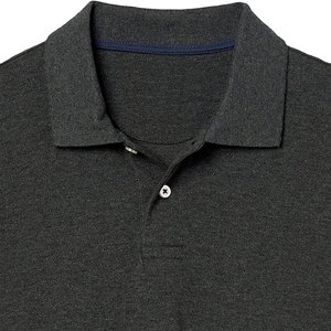 Polo en coton uni à manches courtes pour homme, nouveau design, collection printemps-hiver 2026, haute qualité, vente en gros - Product Image 5