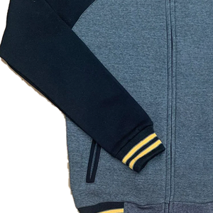 Veste en molleton gris foncé APA Varsity |    Blouson bomber universitaire |   Vêtements de streetwear urbain en chenille Ice Cold - Product Image 2