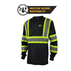 Chemises de sécurité imperméables et durables pour les longues heures de travail, environnements professionnels, vêtements de travail haute visibilité - Product Image 3