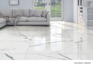 กระเบื้องพอร์ซเลนเคลือบเงาสุดหรู ขนาด 600x1200 มม. รูปแบบขนาดใหญ่ พื้นผิวขัดเงาคุณภาพพรีเมียม สำหรับตกแต่งผนังและพื้นภายในและภายนอกอาคารที่ทันสมัย - Product Image 5