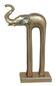 Modern Metal <b>Elephant</b> Figurine For Table Centerpiece <b>Decoration</b> With Creative Design And Durable Build - Product Image 4
