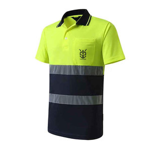 Camiseta Polo de Seguridad de Alta Visibilidad para Exteriores, Transpirable, Precio Económico, Suministro al por Mayor, Material Ligero y Duradero - Product Image 2
