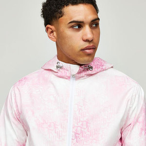 New Arrival <b>Men's</b> Autumn High Quality 100% <b>Hooded</b> Windbreaker <b>Jacket</b> Custom Color Quick-Drying Breathable - Product Image 4