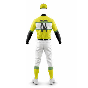 Nuevo Uniforme de Béisbol Personalizado, Diseño de Uniforme de Equipo de Béisbol con Pantalones, Impresión Sublimada Multicolor, Uniforme de Softbol - Product Image 6