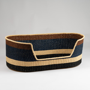 Cama Portátil para Mascotas Artex Hai Nam, Tejida a Mano, Ecológica, de Pasto Marino Suave, para Perros/Gatos/Conejos, con Cojín Extraíble y Lavable, para Todas las Estaciones - Product Image 1