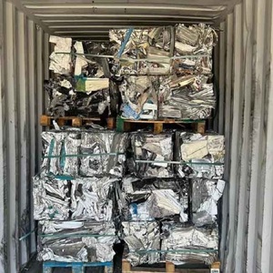 Déchets de feuille d'aluminium recyclé non allié, pureté élevée 99 %, tolérance 99 %, approvisionnement industriel en vrac avec service de découpe - Product Image 1