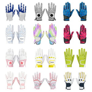 Guantes de Golf de Piel Cabretta Antideslizantes de Alta Calidad, con Logotipo Personalizado, Impresión por Sublimación, para Jóvenes y Niños, Mano Izquierda/Derecha, Precio de Fábrica - Product Image 4