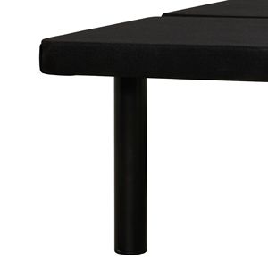 Black Twin Size Upholstered Platform <b>Bed</b> Frame <b>Space</b>-<b>Saving</b> Solution for Bedrooms Guest Rooms Apartments Dorms - Product Image 5