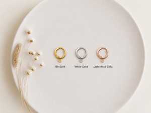 New Arrival Peridot <b>Earrings</b>, Green Gemstone <b>Earrings</b>, <b>Huggie</b> Hoop <b>Earrings</b>, Gold <b>Earrings</b>, <b>Silver</b> <b>Earrings</b>, Rose Gold <b>Earrings</b> - Product Image 4