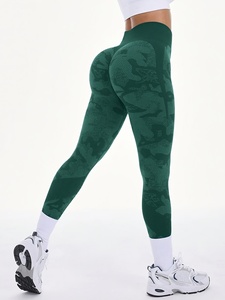 Vêtements de sport haut de gamme pour femmes, leggings de yoga taille haute, leggings push-up, soutien-gorge de sport avec design personnalisé - Product Image 3