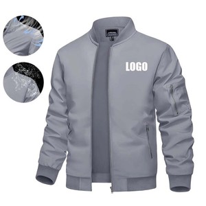Chaqueta Bomber Impermeable de Nailon/Poliéster para Adultos, Unisex, Chaqueta Bomber de Nailon en Oferta 2026/ Chaqueta Bomber Reversible - Product Image 5