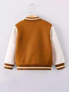 Chaqueta Varsity de Invierno Unisex con Logotipo Bordado Personalizado, Chaqueta Letterman Transpirable y Cálida - Product Image 2