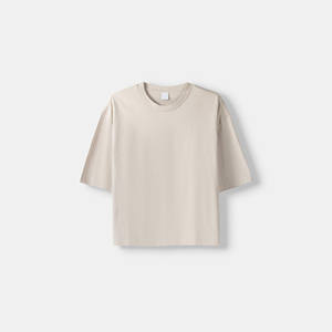 Camiseta de hombre de corte holgado, estilo casual, de algodón, transpirable, cómoda, moderna, para el día a día. - Product Image 4