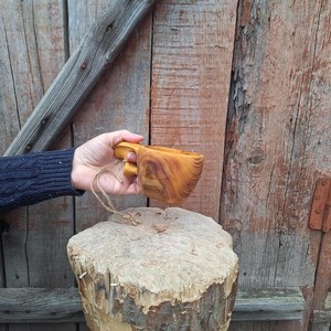 Wooden Kuksa <b>Camping</b> <b>Cup</b> Traditional Scandinavian Mug Handmade Natural Wood Coffee Drinking Bowl - Product Image 1