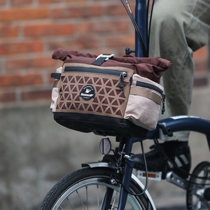 Bolsa de Manillar para Bicicleta Urbana Compacta Rhinowalk Serie <span class=keywords><strong>COSMOPOLIS</strong></span> de 6.5L, Bolsa de Almacenamiento Delantera Resistente para Bicicletas Plegables - Product Image 6