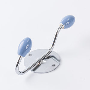 Colorful <b>Wall</b> <b>Hook</b> Metal Coat Rack Peg <b>Hook</b> Decorative Entrance Bathroom Organizer - Product Image 3
