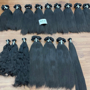 Produit le plus vendu : Extensions de cheveux naturels lisses d'un seul donneur, pointes épaisses, volume complet, <span class=keywords><strong>prix</strong></span> de gros, prêtes à être expédiées - Product Image 3