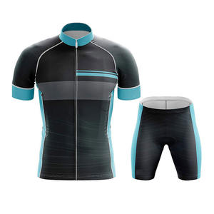 Conjunto Deportivo para Hombre, Camiseta de Compresión Unisex con Pantalones Cortos de Ciclismo, Suministro de Fábrica - Product Image 2