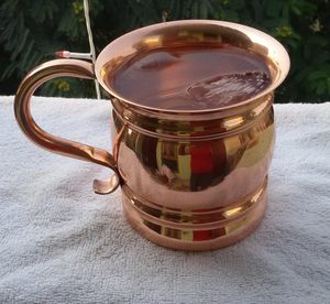 แก้วมูเล่ทองแดงทนทานพร้อมหูจับแบบคลาสสิก เหมาะสำหรับเบียร์ ค็อกเทล และเครื่องดื่มเย็นๆ เหมาะสำหรับคนรักเบียร์ - Product Image 6