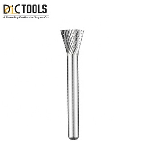 <b>Tungsten</b> Carbide Inverted Cone Rotary Burr for Metalworking & Mold Finishing - Product Image 6