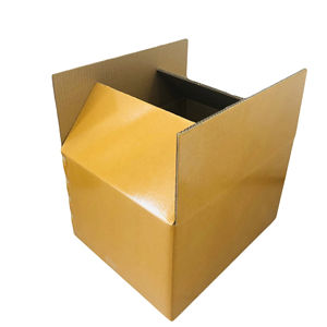 Boîte d'emballage en carton ondulé kraft écologique de luxe en gros, fabriquée à partir de matériaux recyclés, avec étiquette personnalisée, pour produits ménagers et cadeaux - Product Image 1
