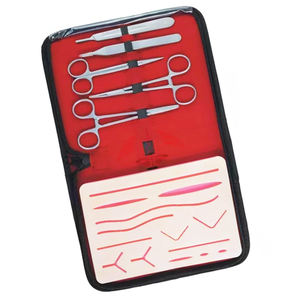 Kit de Práctica de Sutura Eléctrica, Instrumentos Quirúrgicos de Acero Inoxidable con Certificación CE para Entrenamiento de Estudiantes de Medicina, Hospital, ORL - Product Image 1
