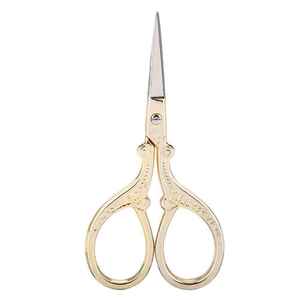 Tijeras de Costura Pequeñas de Estilo Vintage, Tijeras de Bordado, Mini Tijeras de Acero Inoxidable para Disfraces, Manualidades y Costura - Product Image 2