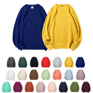 Pakistani Manufacturer <b>Plain</b> Knit <b>Jumpers</b> Autumn Season 100% Cotton 360g Custom Design Crewneck Pullover OEM Winter Sweat Front - Product Image 6