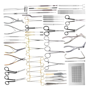 Kit d'instruments chirurgicaux de base professionnels, dispositifs médicaux de qualité hospitalière et kits chirurgicaux généraux pour procédures chirurgicales - Product Image 3