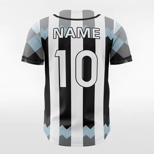 High Quality Best Quality Cheap Price Baseball Jersey 100% Polyester Fabric Breathable Sportswear Club Baseball Jerseys for Men - Product Image 2