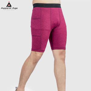 Breathable Custom Made <b>Compression</b> <b>Shorts</b> Gym Fitness Best Selling <b>Men</b> <b>Compression</b> <b>Shorts</b> - Product Image 4