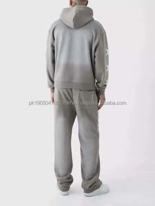 Pantalons évasés en toile au design personnalisable, service OEM, pantalon pour homme de qualité supérieure, imperméable, respirant, taille haute, taille élastique - Product Image 2