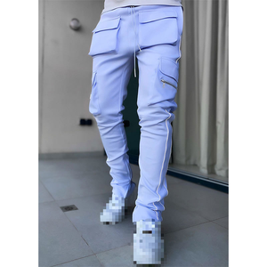 Men Cargo Pants Outdoor <b>Waterproof</b> Fishing Casual <b>Trousers</b> Multi Pocket Pants Male Work Jogger Plus Size 143 - Product Image 3