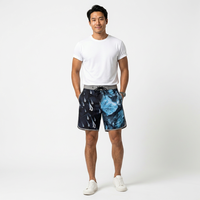 Shorts de bain pour hommes, unis, écologiques, respirants, séchage rapide, taille mi-haute, taille élastique, décontractés