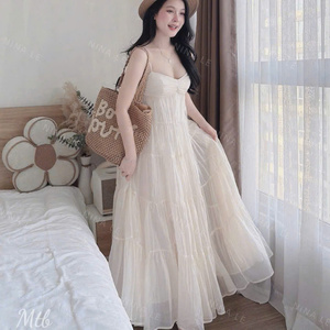 Vestido Largo Sexy para Mujer, Manga Corta, Sólido, Simple, Elegante, Cómodo, Informal, Formal, para Diversas Ocasiones, de Seda - Product Image 4