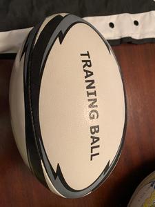 Ballon de rugby professionnel personnalisé cousu à la main pour les matchs et l'entraînement, léger, durable, écologique, Champ King - Product Image 2