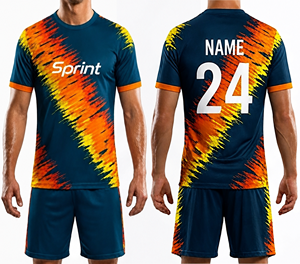 Traje de entrenamiento de fútbol con logotipo personalizado para adultos, Camiseta deportiva de fútbol versión tailandesa personalizada - Product Image 1