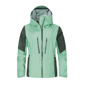 Traje de esquí y snowboard personalizado con bloques de color y estampado digital, pantalones con peto, unisex, de invierno, con capucha gruesa, transpirable, impermeable y con cremallera. - Product Image 3