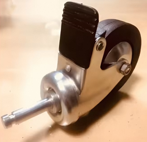 Heavy Duty Swivel Caster Wheels Industrial Steel PU Wheel with Brake OEM Custom <b>Fabrication</b> <b>Services</b> - Product Image 4