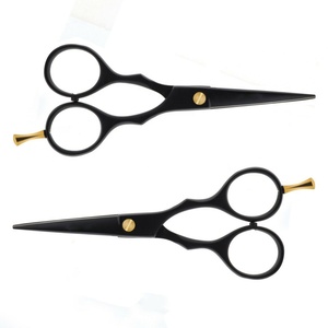 Tijeras Profesionales de Peluquería de 6 Pulgadas, Color Negro Mate, Mango de Acero Inoxidable, Suministros de Salón para Belleza - Product Image 5