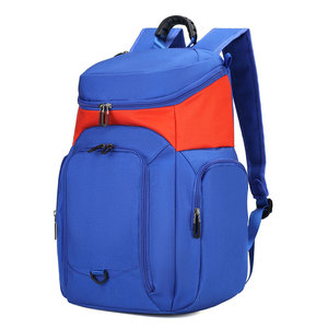 Sac à dos de basketball style sportif en polyester avec fermeture éclair, léger, écologique, grande capacité, bretelles confortables - Product Image 1