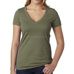 Camiseta de Algodón Transpirable Personalizada para Mujer, con Mangas Cortas, Suave, Veraniega, al por Mayor - Product Image 1