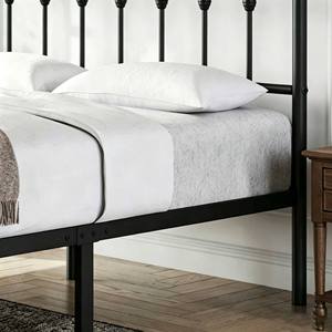 Lit pliant moderne HOAN KIM avec cadre en métal noir, taille double, OEM/ODM, en lin, intelligent, acceptant 18,6 kg/20,8 kg, provenant du Vietnam - Product Image 6