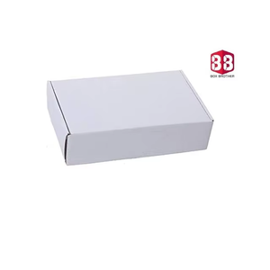 Boîte d'expédition blanche 3 plis, 8 x 8 x 2,75 pouces, légère, pour emballage cadeau, abonnement, stockage de produits et livraison - Product Image 4