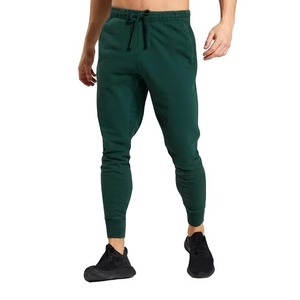 Pantalon de jogging décontracté pour homme, bas de survêtement de sport ajusté noir pour la gym - Product Image 1