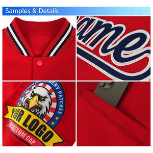 Custom Fashion Varsity <b>Jacket</b> Cotton Blend Letterman Baseball <b>Jacket</b> Unisex Personalized Stitched Name Number Custom School - Product Image 5