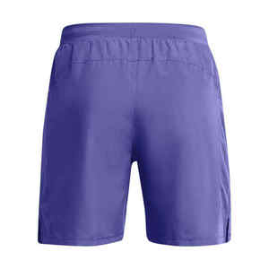 Shorts de course athlétiques pour hommes, taille élastique, respirants, séchage rapide, design uni, tissu en toile pour la course à pied rapide - Product Image 6