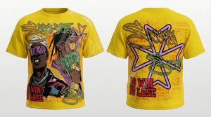 Custom Clothing Manufacturer Wholesale Men's Streetwear Solid T-Shirt Hip Hop Short Sleeve Customized Logo 100% Cotton - Product Image 5